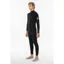 Rip Curl Kids Dawn Patrol 5/3GB Chest Zip Steamer Wetsuit  Black / White